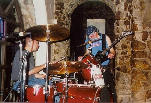 Marc and Bob at The Rock Inn (Suzi Smith)